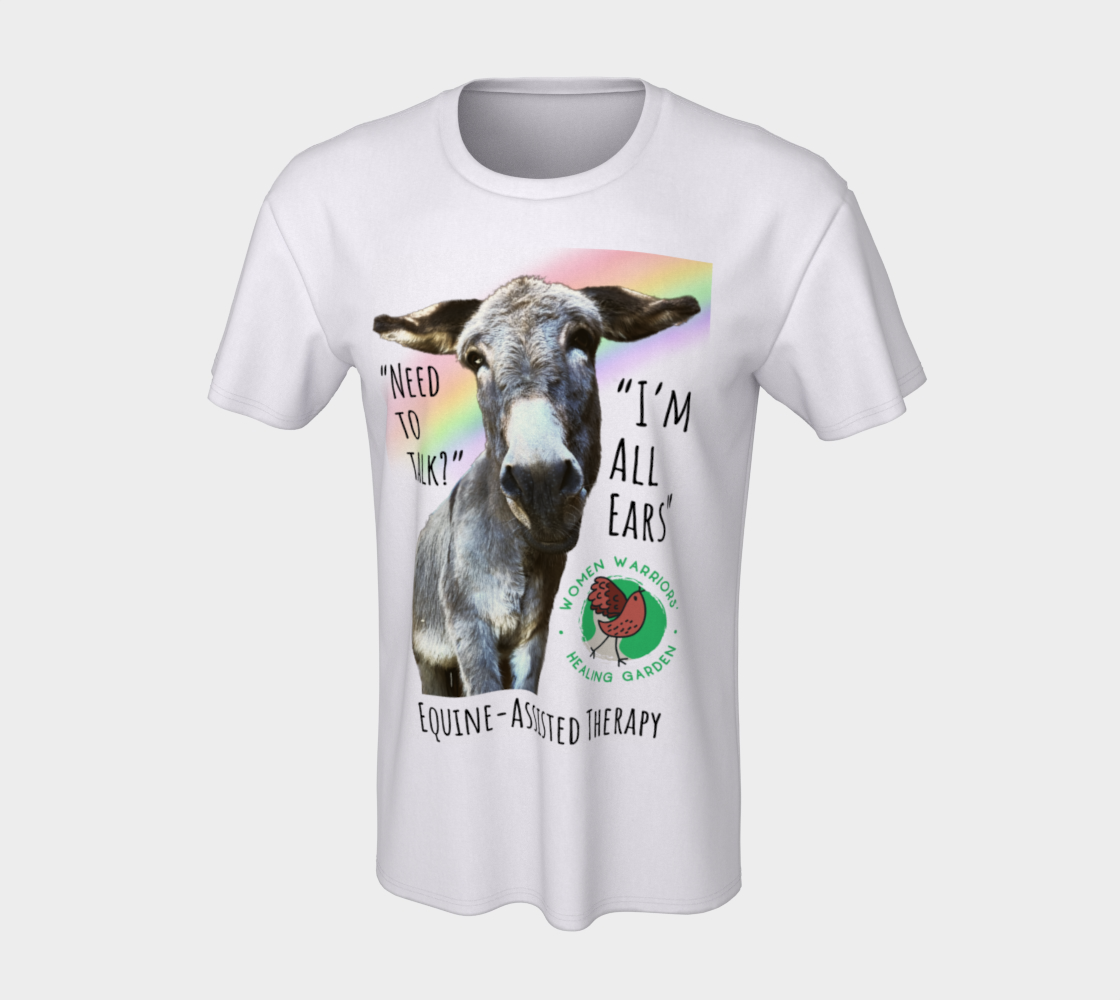 Unisex Short-Sleeved Tee "Bert" Equine-Assisted Therapy