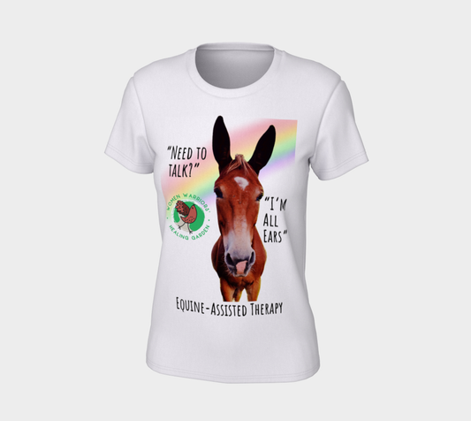 Women's Short-Sleeve Tee "Neco" Equine-Assisted Therapy